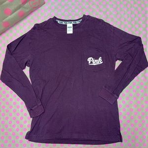 Victoria Secret PINK Longsleeve Tshirt w/ Pocket